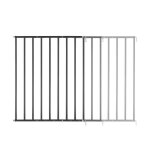 Badabulle barri�re de s�curit� enfant safe&protect xl - extensible (60 � 106. 5 cm) - ouvertures extra ...