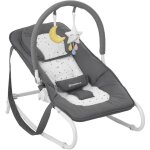 Badabulle transat b�b� - easy moonlight - pliable - position fixe ou balancelle - arche de jeux - d�houssable ...