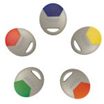 Badge mifare format porte clé bleu - comelit - cle / b Badge mifare format porte clé bleu - comelit - cle / b