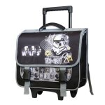 Bagtrotter cartable  roulettes 38 cm disney star wars noir