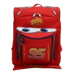 Bagtrotter sac  dos 31 cm avec dtails 3d disney cars flash mcqueen dtails 3d rouge