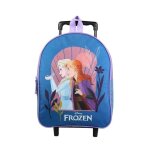 Bagtrotter sac  dos  roulettes 31 cm maternelle la reine des neiges / frozen bleu