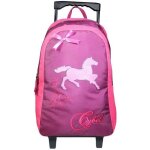 Bagtrotter sac � dos � roulettes cybel cheval violet