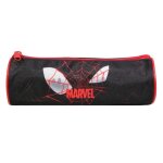 Bagtrotter trousse scolaire ronde marvel spider - man noire