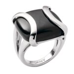 Bague - dkny - jewelry essential nj1676040503 - acier inoxydable - argent - femme