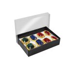 Bague fantaisie r�glable pierre pr�cieuse adulte multicolore - accessoire de d�guisement bijou fantaisie ...