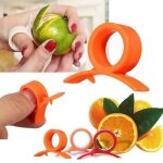 Bague eplucheur agrume citron orange outil cuisine neuf livre en 48h gratuit