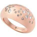 Bague - fossil - joyeria fashion jf01419791505 - plaqué or - rose - blanc Bague - fossil - joyeria fashion jf01419791505 - plaqué or - rose - blanc