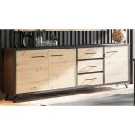 Bahut 3 portes 3 tiroirs wiva