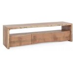 Bahut - eneas - 3 tiroirs - bois dacacia - 160 x 46 x 45 cm - style contemporain Bahut - eneas - 3 tiroirs - bois dacacia - 160 x 46 x 45 cm - style contemporain