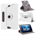Baichuang housse universelle tablette tactile 10. 1 pouces 360 rotatif support tui blanc