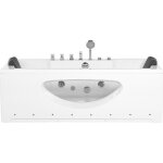 Baignoire balno en acrylique blanc avec led 170 x 80 cm hawes