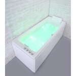 Baignoire baln�o tenzo wave 170 x70 x63 cm by spalina - blanc - 170 x70 x63 cm