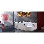 Baignoire balneo massante - angle haute - chromotherapie 120 x 180 - bain tourbillon - modèle luna whirlpool ... Baignoire balneo massante - angle haute - chromotherapie 120 x 180 - bain tourbillon - modèle luna whirlpool ...