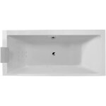 Baignoire balno rectangulaire evok - jacob delafon - 190x90 cm - blanc - hydrojets dorsaux