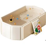Baignoire b�b� pliable pour enfant 0 - 5 ans baignoire b�b� pliante avec bouchon de vidange baignoire ...