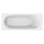Baignoire droite 160 x 70 jacob delafon bastille blanc brillant