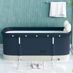 Baignoire pvc portable - fafeicy - xif - adulte - pliable - vache