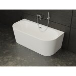 Baignoire semi - îlot murale - spalina - naos - 170x80cm - acrylique premium - 2 ans de garantie Baignoire semi - îlot murale - spalina - naos - 170x80cm - acrylique premium - 2 ans de garantie