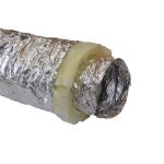Baillindustrie gaine souple isolée laine de verre m0 m1 micro - perforée diamètre 250mm épaisseur de ... Baillindustrie gaine souple isolée laine de verre m0 m1 micro - perforée diamètre 250mm épaisseur de ...