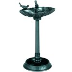 Bain doiseaux - outsunny - base de jardini�re - mangeoire et bassin � oiseaux sur pied - pp - 495 x 38 ...