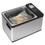 Bain - marie cuisson sous vide - buffalo - 12. 5l - noir - 650 watt - acier inoxydable