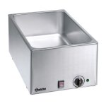 Bain marie professionnel gn 1 / 1 profondeur 150 mm - bartscher - gris - 1200 watt