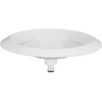 Bain pour oiseaux gardena clickup!® - diamètre 25cm - blanc - plastique de haute qualité Bain pour oiseaux gardena clickup!® - diamètre 25cm - blanc - plastique de haute qualité