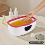 Bain de paraffine 4 l pour mains et pieds machine de bain de cire de paraffine avec mode automatique