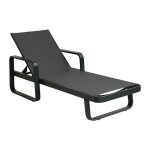 Bain de soleil en aluminium et textil�ne - anthracite - kila de mylia