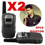 Baiston t - 388 talkie walkie 2pcs mini walkie talkie portable multi - canaux 2 - way 3km lcd uhf auto ... Baiston t - 388 talkie walkie 2pcs mini walkie talkie portable multi - canaux 2 - way 3km lcd uhf auto ...
