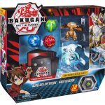 Bakugan battle planet - battle pack aurelus lupitheon et haos vicerox : 5 boules - 10 bakucores - spin ...