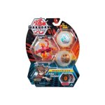 Bakugan pack de demarrage pyrus phaedrus : 3 boules (blanche rouge brune) - battle planet