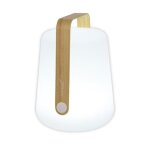 Balad - lampe nomade led dext�rieur h38cm bambou fermob - design� par tristan lohner