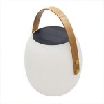 Baladeuse solaire - lumisky - jimmy - led blanc - h34 cm - port de charge usb Baladeuse solaire - lumisky - jimmy - led blanc - h34 cm - port de charge usb