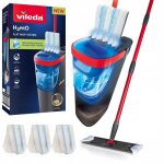 Balai � franges plat vileda h2pro s�paration � 100 % de leau propre et de leau sale deux r�servoirs 3 ...