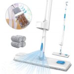 Balai lave sol avec vaporisateurbalai spray serpillre avec rservoir - 4 chiffons microfibre rutilisables ...