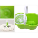 Balai serpilli�re rotatif tournant essorage 360� magic spin tastic mop ?vert?