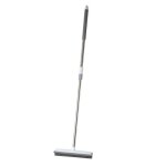 Balai silicone - balais nettoyer sol - long manche70 - 128 cmanti - rayures - pour enlever les poils ...
