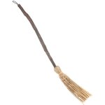 Balai de sorci�re clair - taille unique - int�rieur - blanc - adulte - mixte