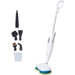 Balai vapeur rotatif double t�te nettoyeur vapeur haute temp�rature balai serpilli�re microfibre pour ...