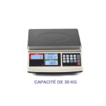 Balance compteuse blanche steinberg systems 30kg / 1g plate - forme 26 x 21 cm surface de pese en mtal ...