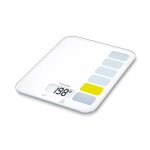 Balance de cuisine lectronique beurer ks 19 sequence - blanc - capacit 5kg - graduation / 1g