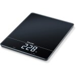 Balance de cuisine �lectronique beurer ks 34 xl - magic - led - 15 kg - noir