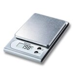 Balance de cuisine �lectronique - beurer ks22 - port�e 3 kg - graduation 1g - plateau en acier inoxydable ...