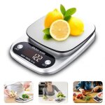 Balance de cuisine - numérique - 10kg / 1g - acier inox - Écran lcd - fonction tare Balance de cuisine - numérique - 10kg / 1g - acier inox - Écran lcd - fonction tare