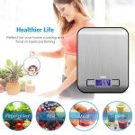 Balance de cuisine électronique balance de précision alimentaire 5kg / 1g 6 unités fonction tare et arrêt ... Balance de cuisine électronique balance de précision alimentaire 5kg / 1g 6 unités fonction tare et arrêt ...