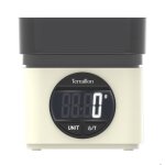 Balance de cuisine - terraillon - ba22 mythique creme - capacit� 5kg - pr�cision 1g - conversion liquides ...