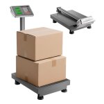 Balance plateforme professionnelle 300 kg - vevor - p�se - colis num�rique pliant haute pr�cision 50 ...