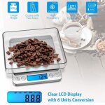 Balance de prcision - - - 500g / 0. 01g - conversion de 6 units - fonction tare et compte
